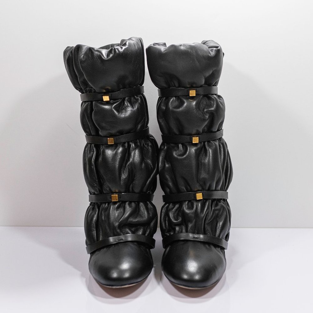 Stuart Weitzman Duvet Wedge Boots - Picture 3 of 16